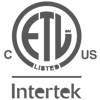 ETL Intertek Certified