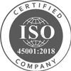 ISO 45001-2018 Certified